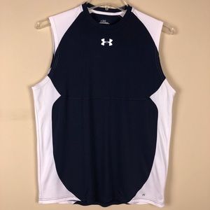 UNDER ARMOUR Men’s Blue Sleeveless Tank Size Med
